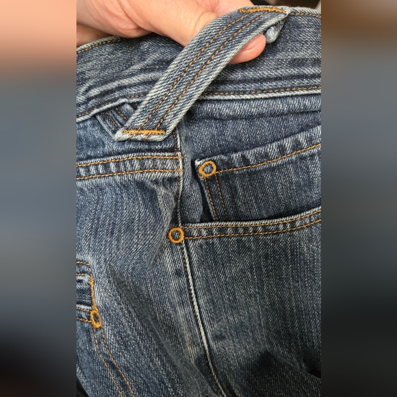 Patagonia organic Classic Denim boot cut Jeans sz8 16"x29" - Picture 13 of 13